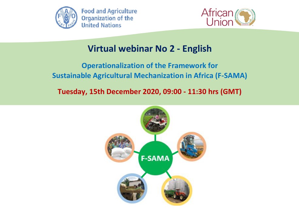 Webinar 2: Introducing F-SAMA including the Africa-Mechanize Platform